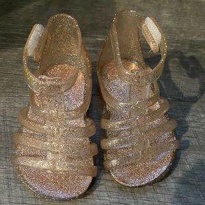 Rose gold Jelly Shoes